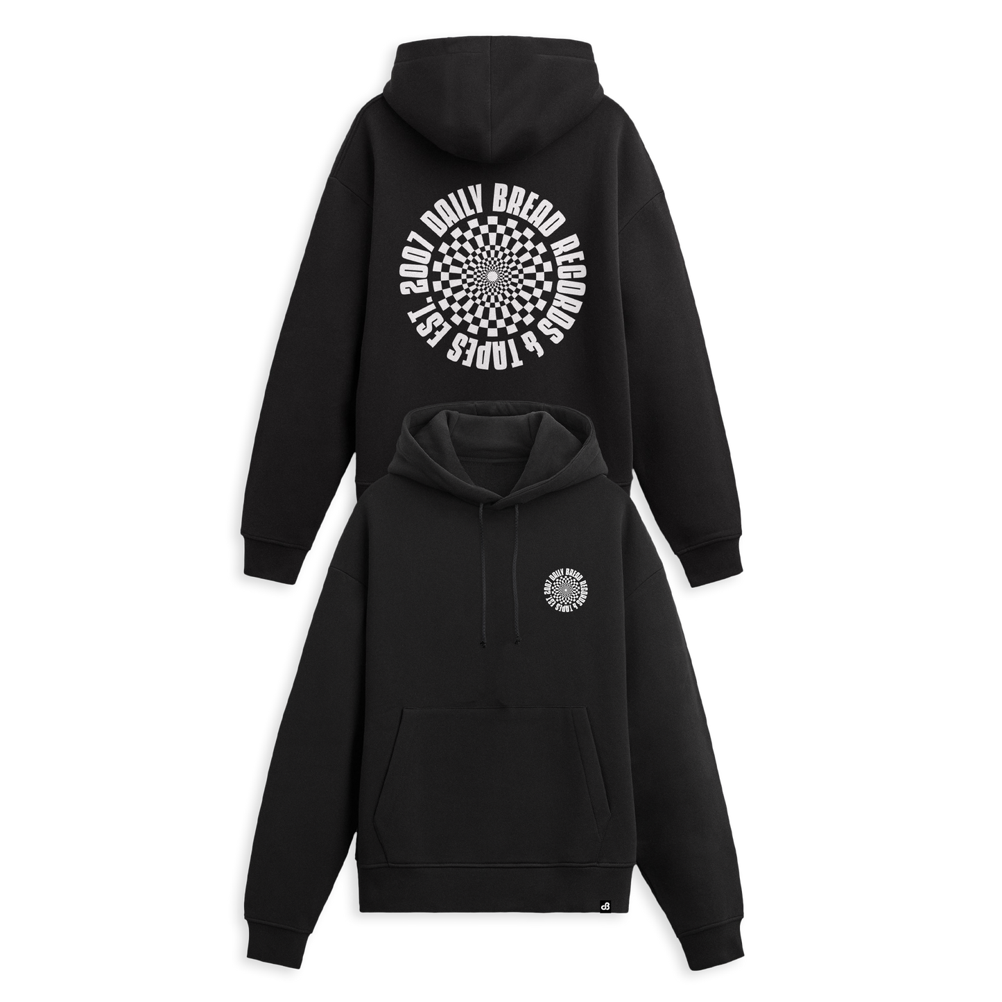 Checkered R&T Hoodie Black (pre sale)