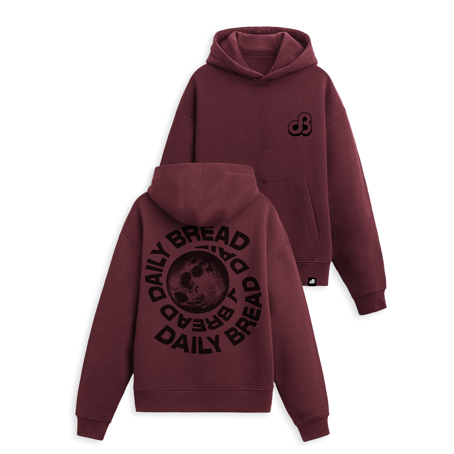 Moonswirl Hoodie - Maroon