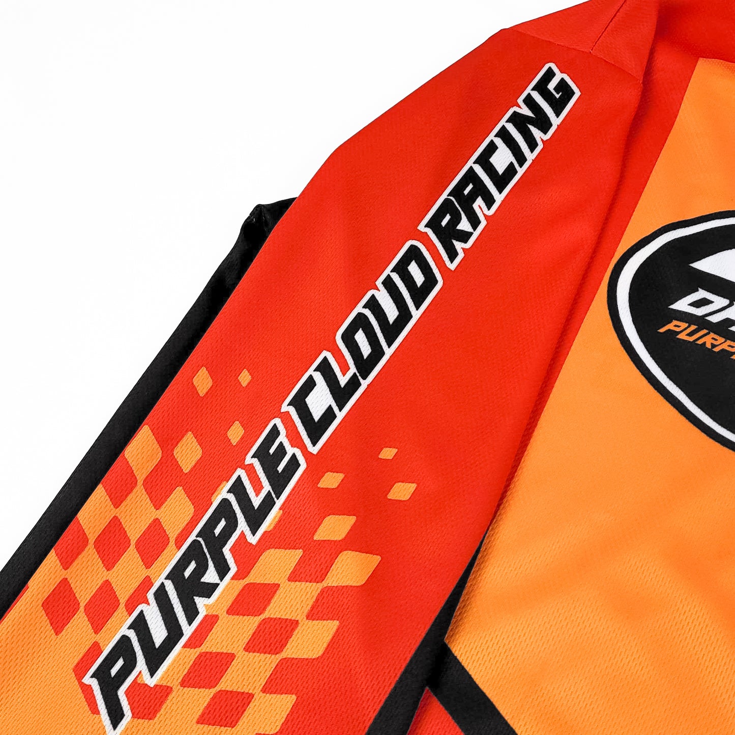 Purple Cloud Racing Motocross Jersey - Sunset