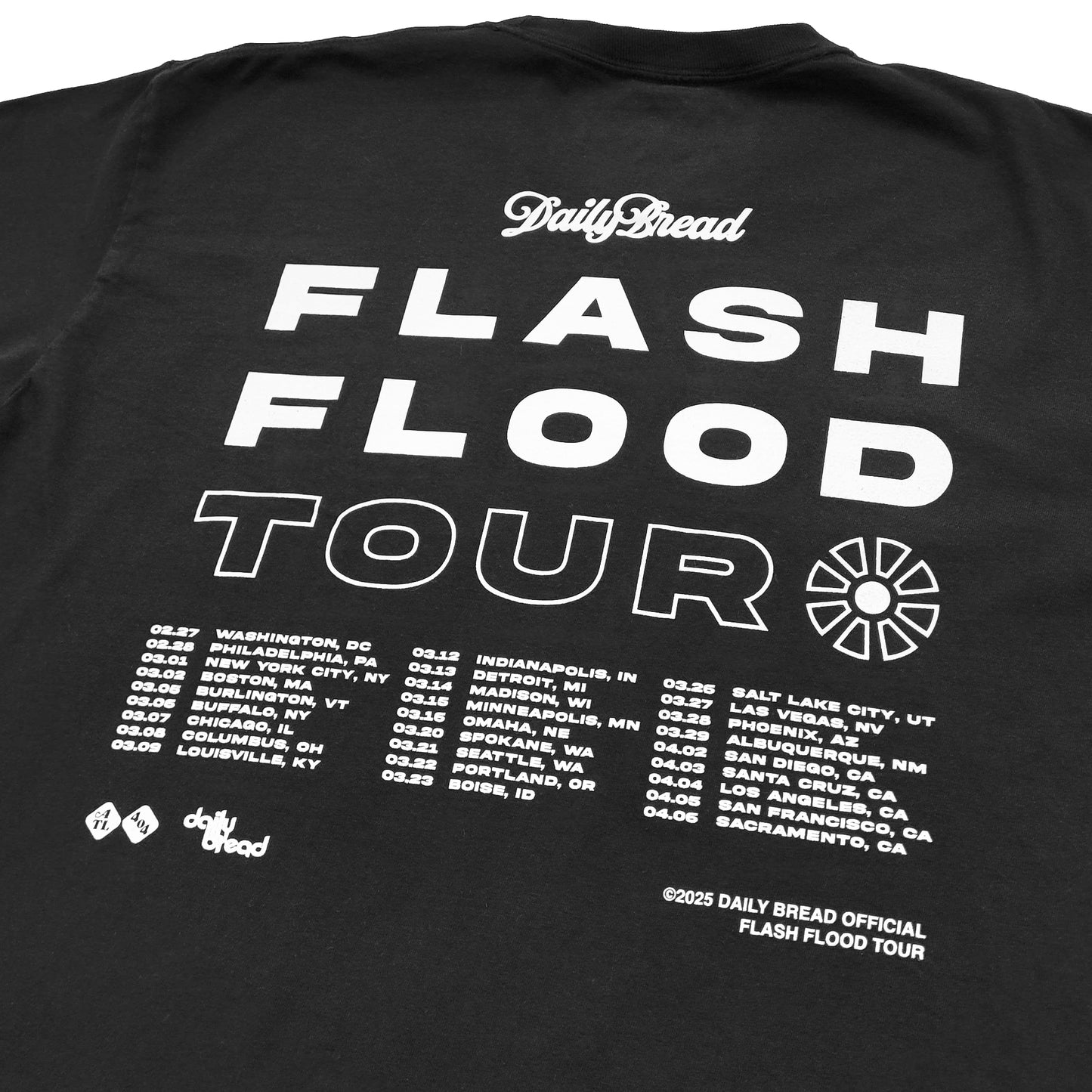 Flash Flood Official Commemorative Tee Black (pre sale)