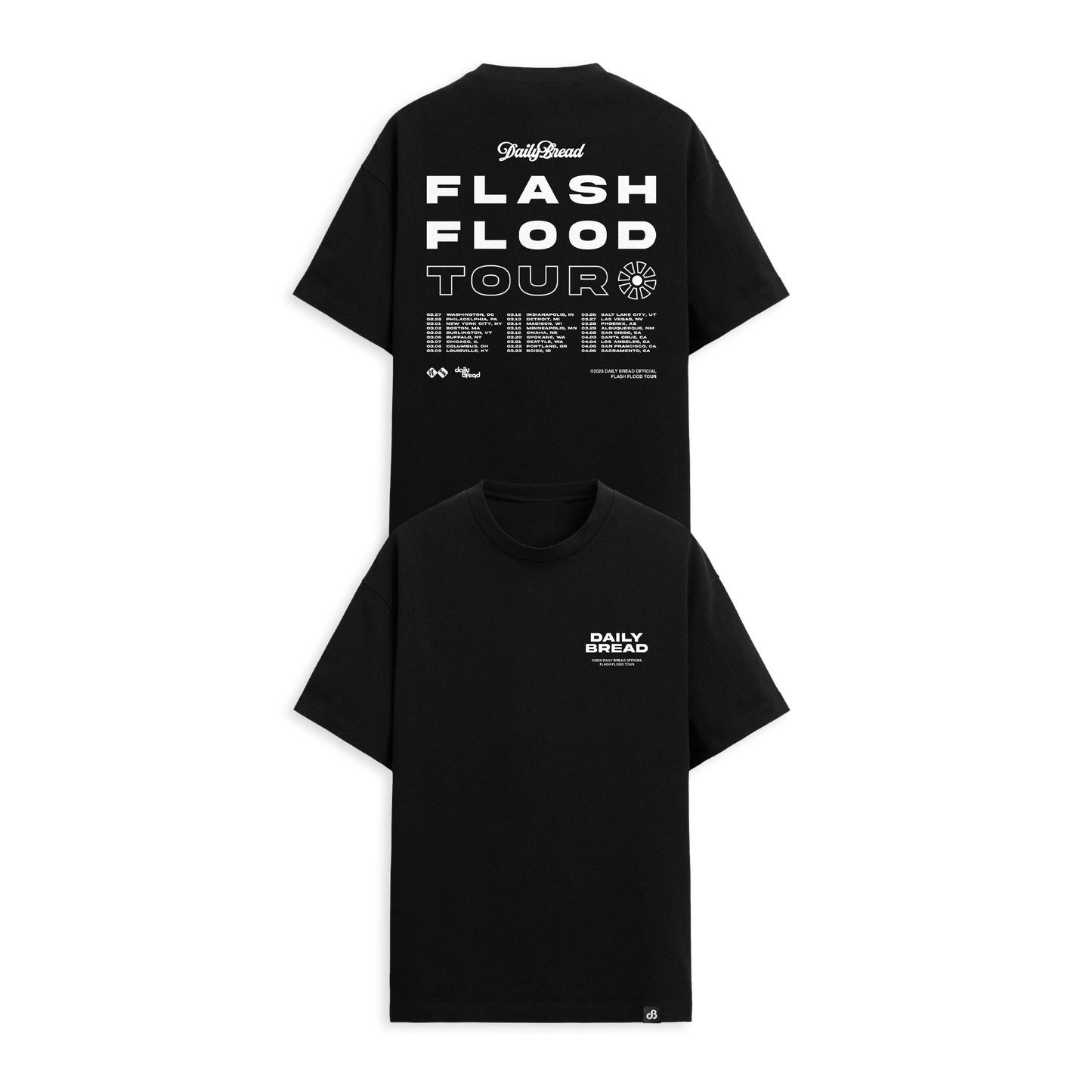 Flash Flood Official Commemorative Tee Black (pre sale)