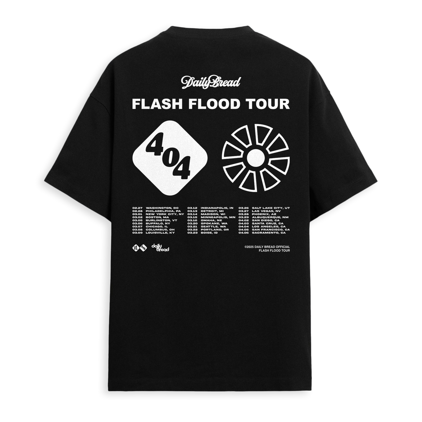 Flash Flood 404 Tee Black (pre sale)