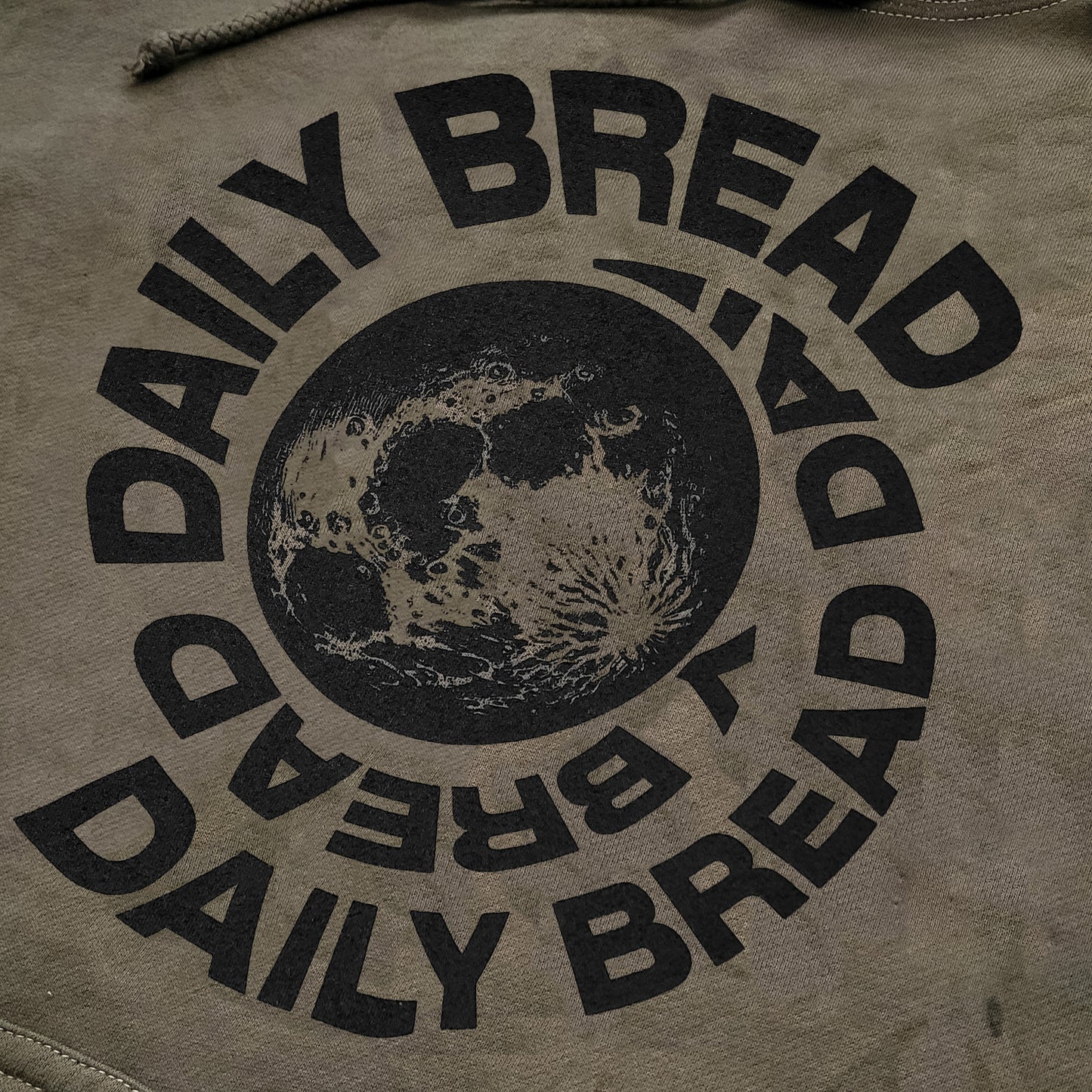 Moonswirl Hand Dye Hoodie (Night Sky Green)