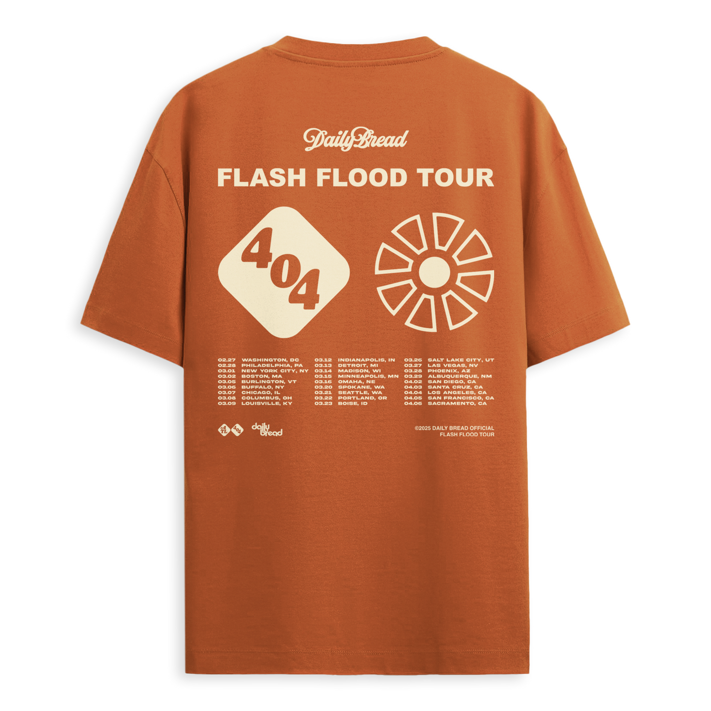 Flash Flood 404 Tee Yam (pre sale)