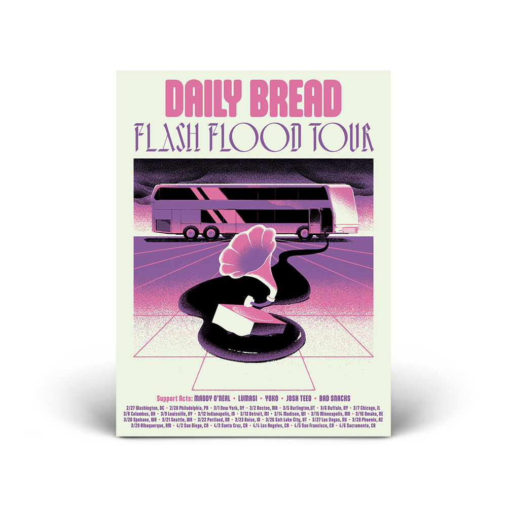 Flash Flood Gramophone Poster