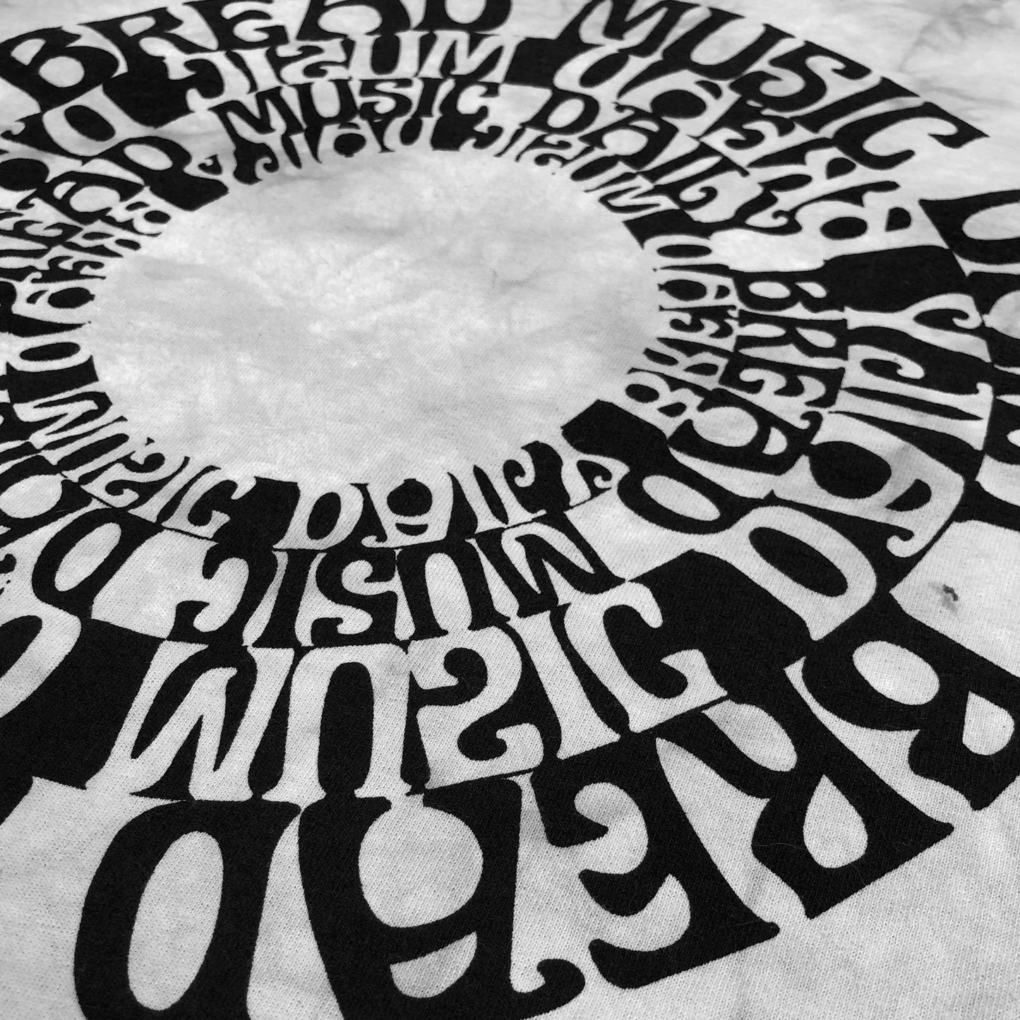 Psych Wheel Crystal Wash Tee (Cloud)