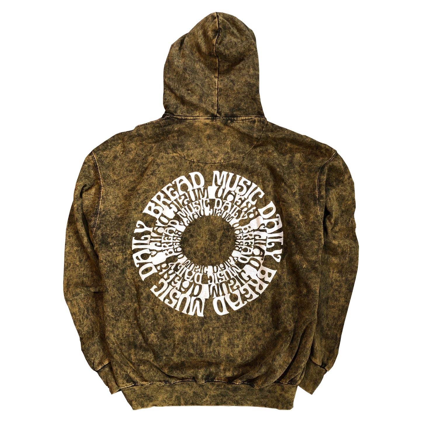 Psych Wheel Mineral Wash Hoodie (Maple Syrup) [72hr Preorder Only]