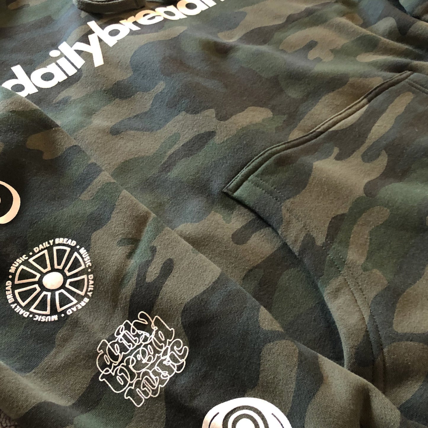 Daily Bread Team Hoodie Premium Camo