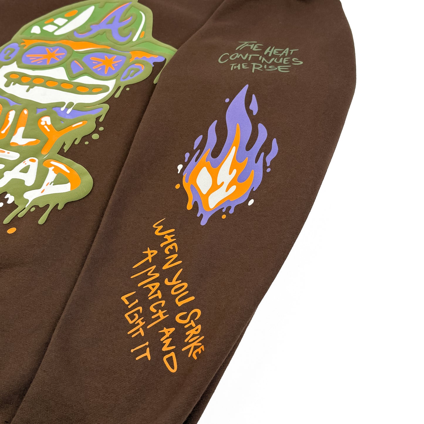 Bread Head Puff LS Crew - Deep Brown