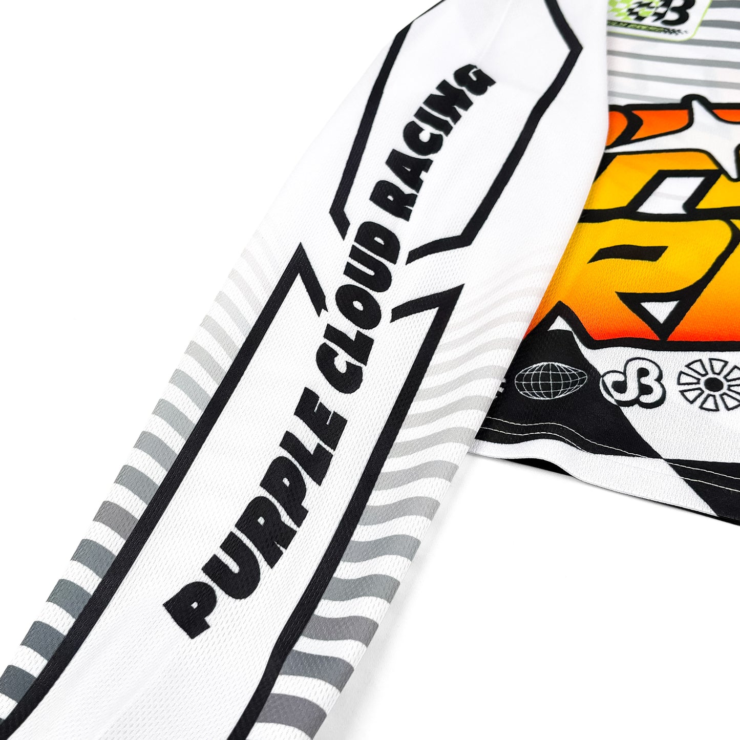 Purple Cloud Racing Moto Jersey V2 crop