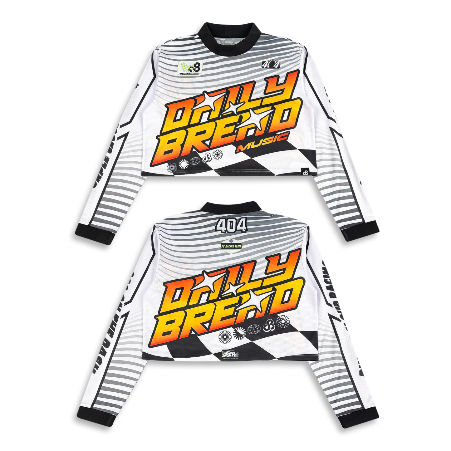 Purple Cloud Racing Moto Jersey V2 crop