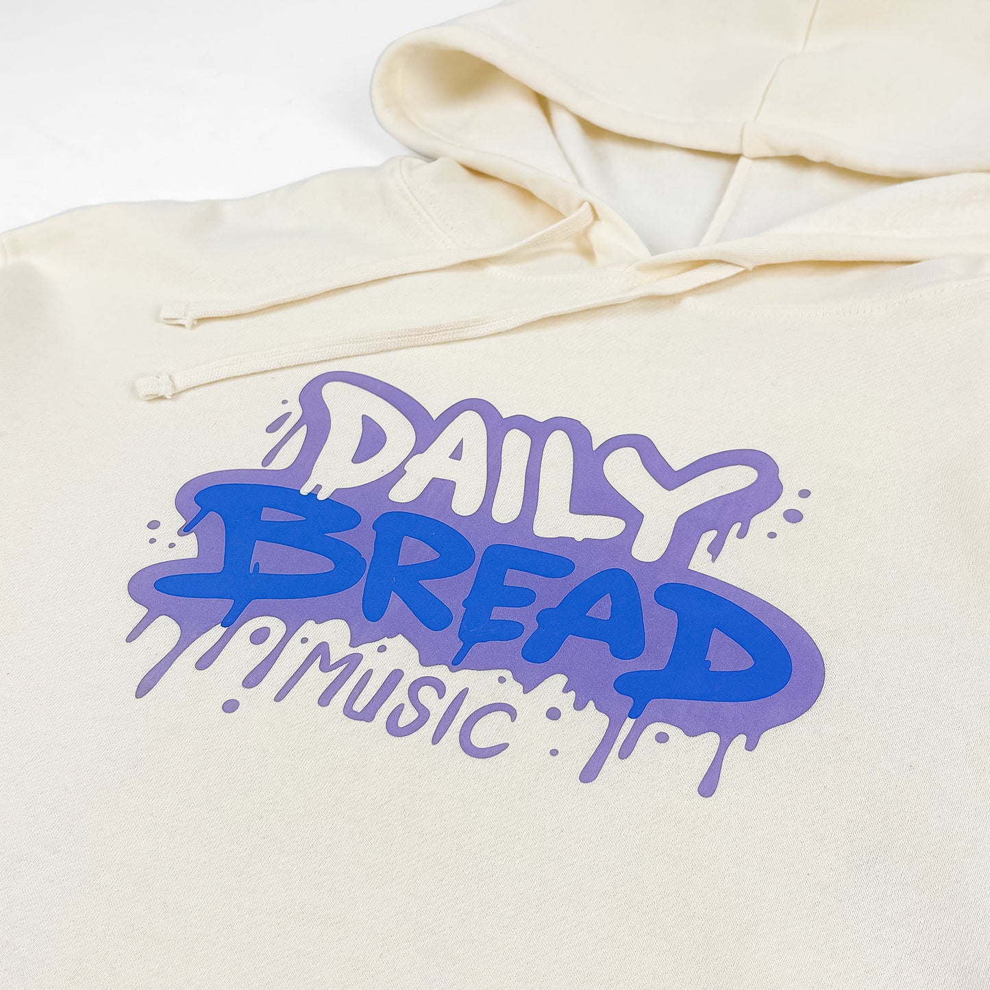 Krog Street Cropped Hoodie - Bone