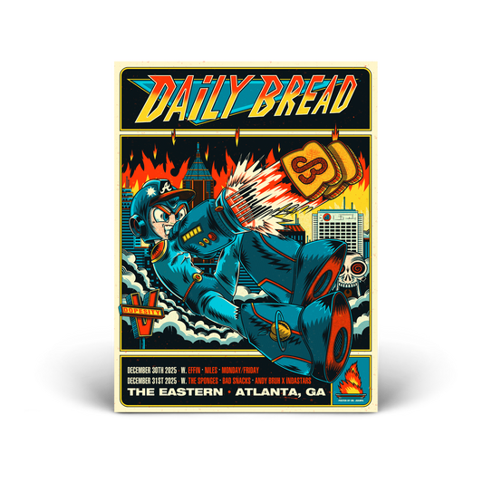 Daily Bread NYE 2025 Poster (pre order) (SOLD OUT)