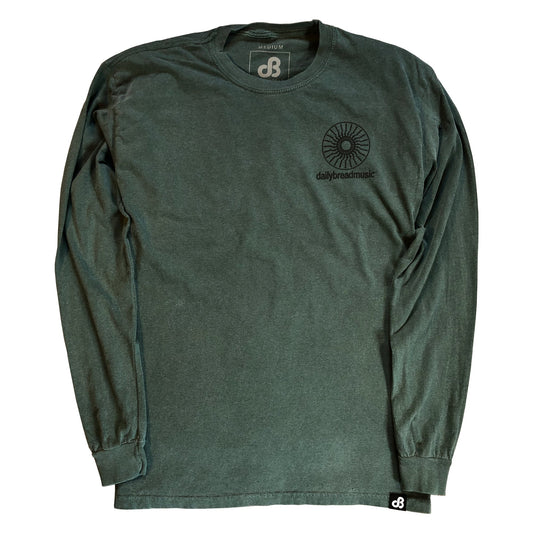 Flywheel LS Tee v2 (Blue In Green)