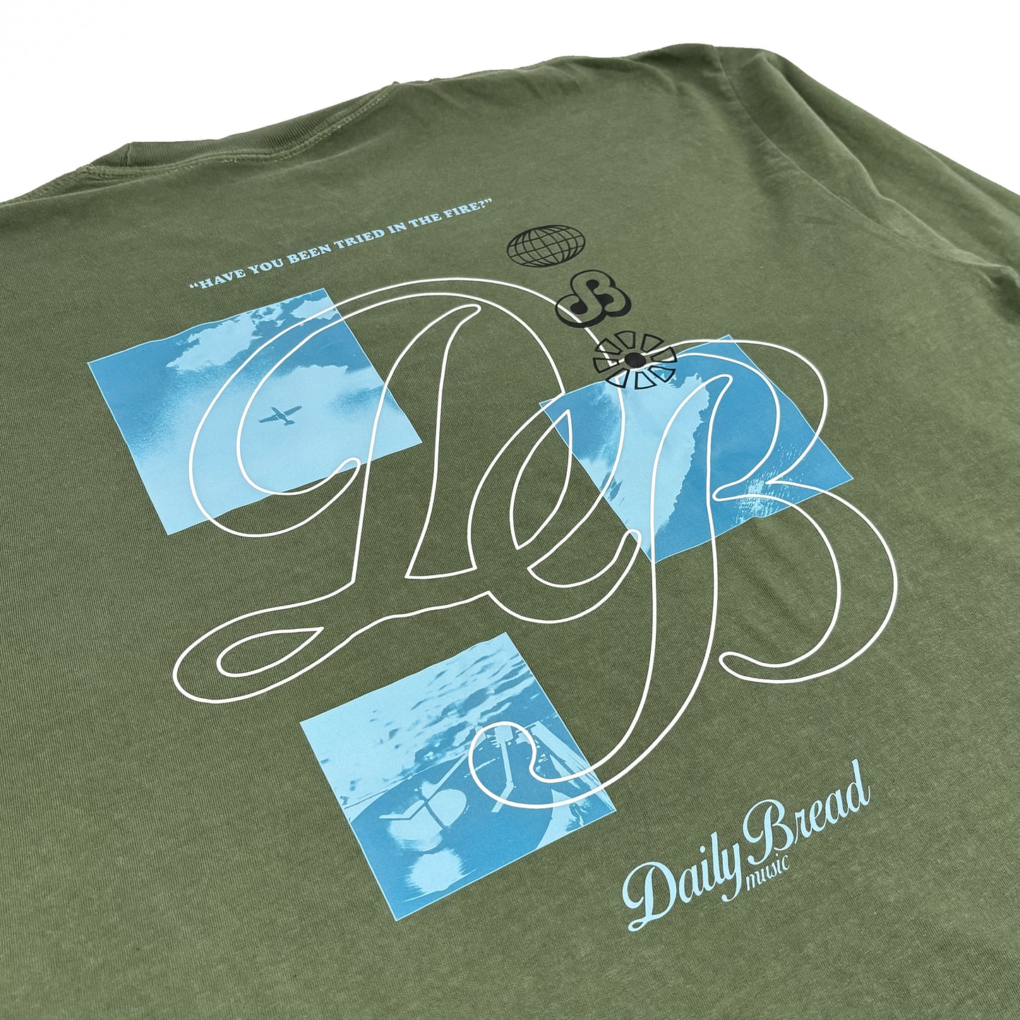 Trinity Polaroid LS Tee - Forest