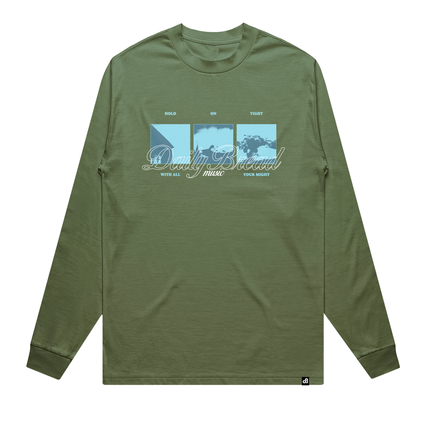 Trinity Polaroid LS Tee - Forest