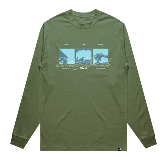 Trinity Polaroid LS Tee - Forest