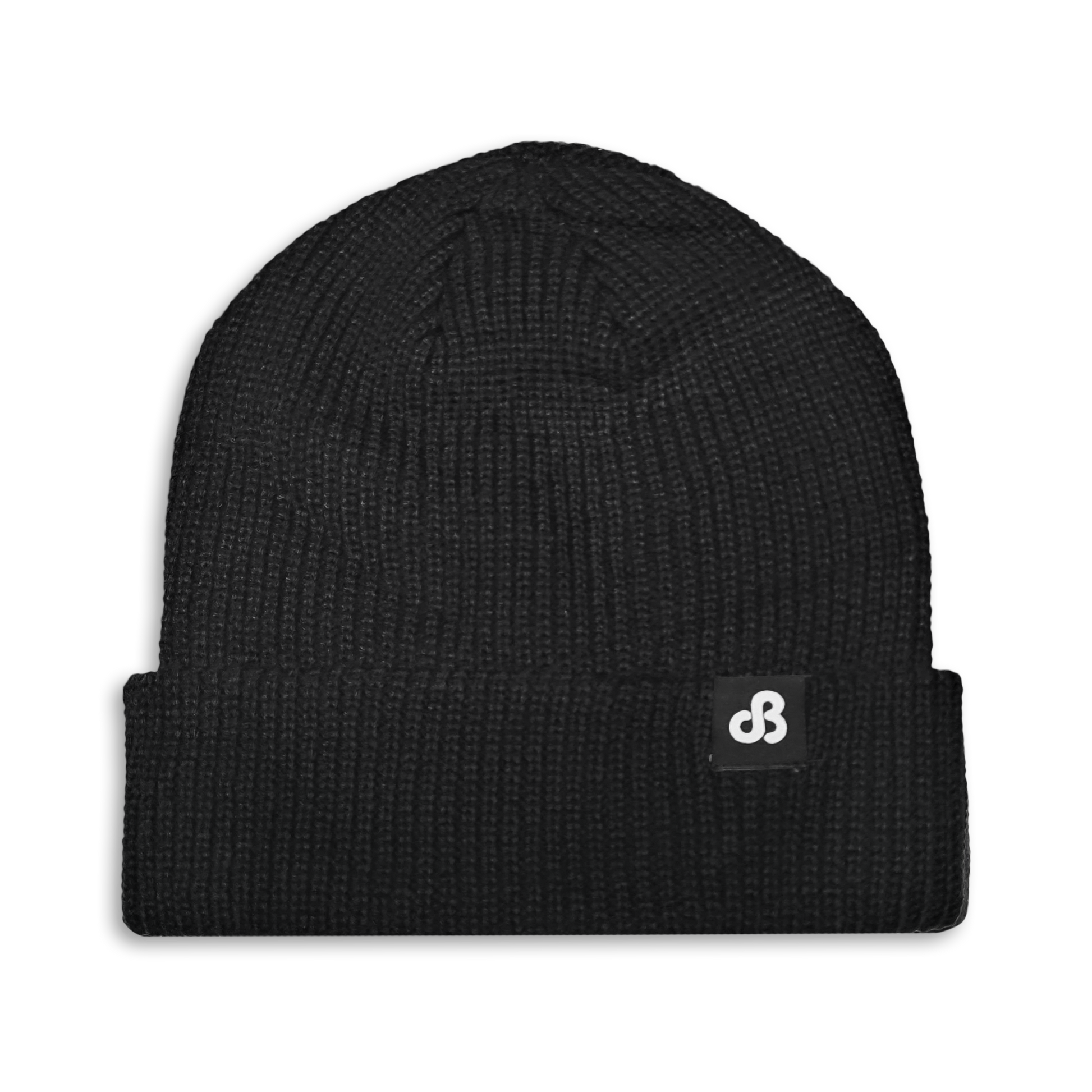 Rosarymoon Bucktail Knit Beanie ブラック Backtail Knit Beanie Rosarymoon Bucktail Knit Beanie ブラック Backtail Knit Beanie