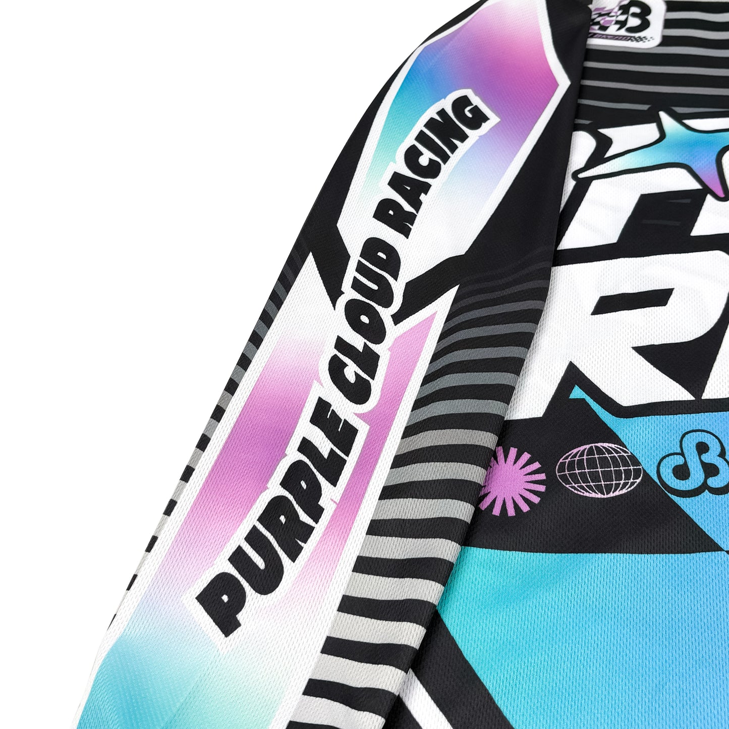 Purple Cloud Racing Moto Jersey V2