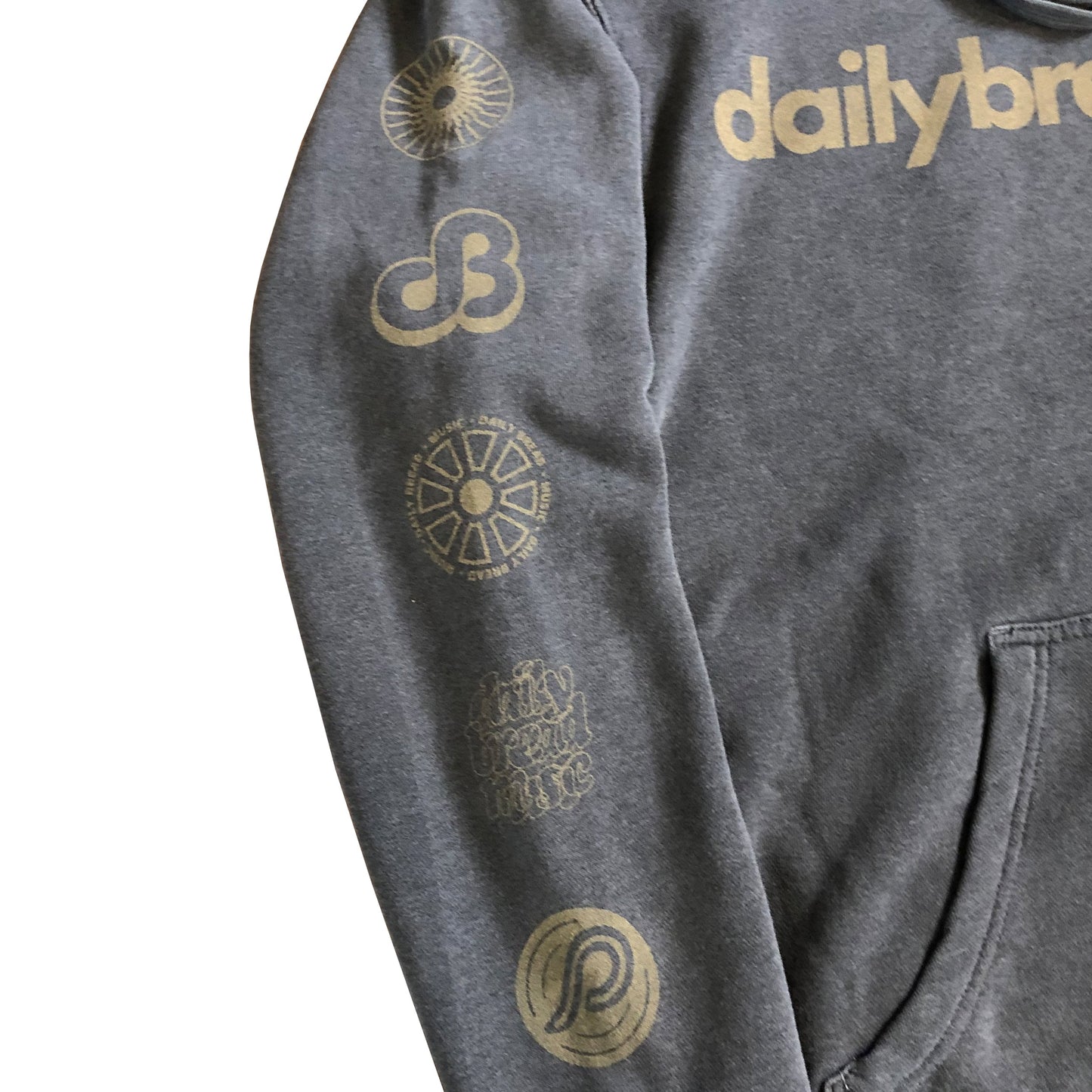 Daily Bread Team Hoodie Premium Black Fade