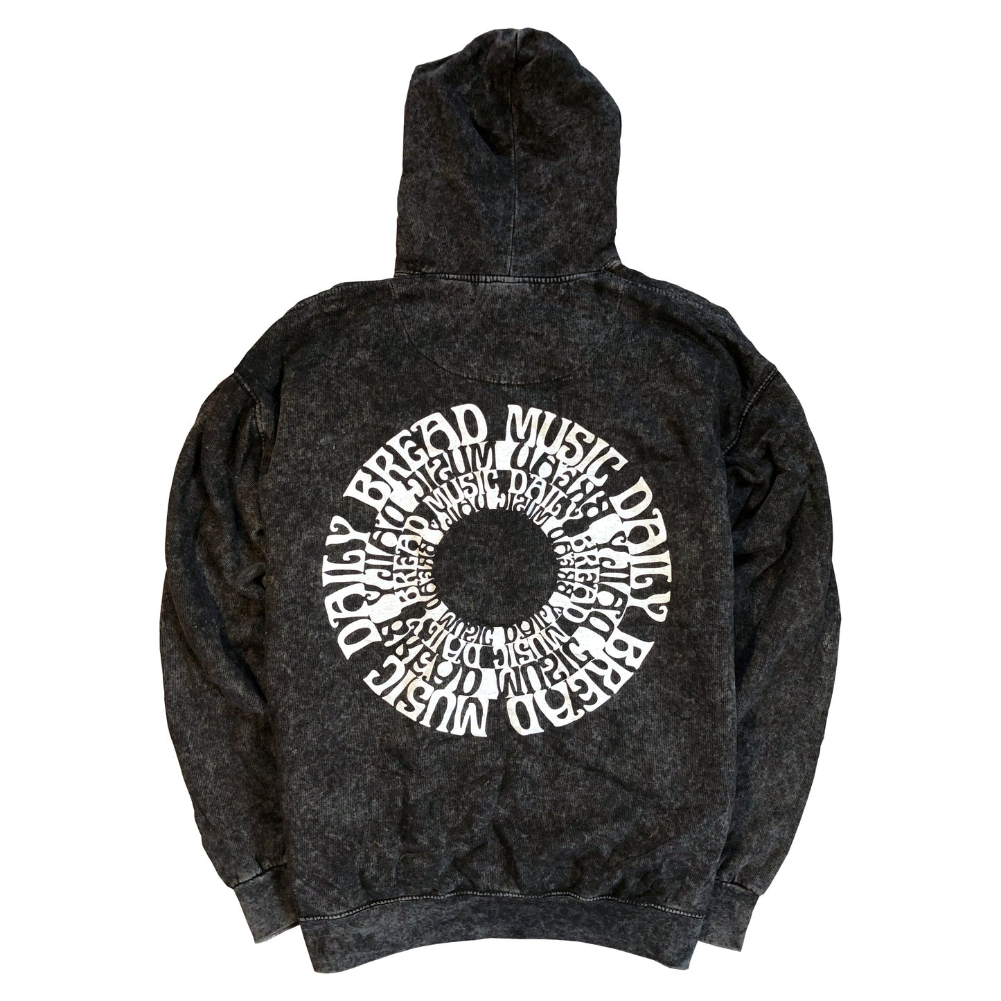 Psych Wheel Mineral Wash Hoodie (Storm)