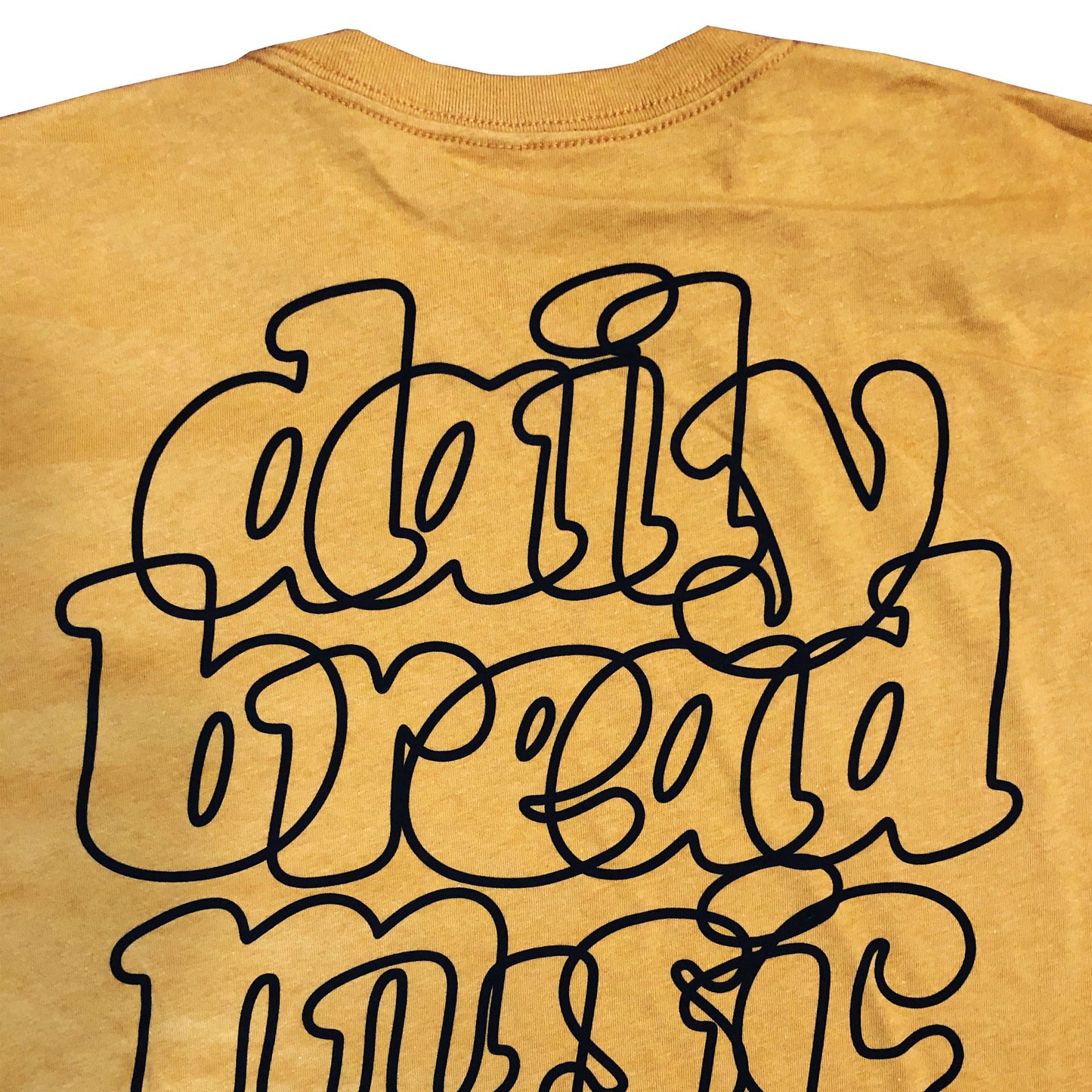 Premium Varsity Gold Spaghetti Logo Tee