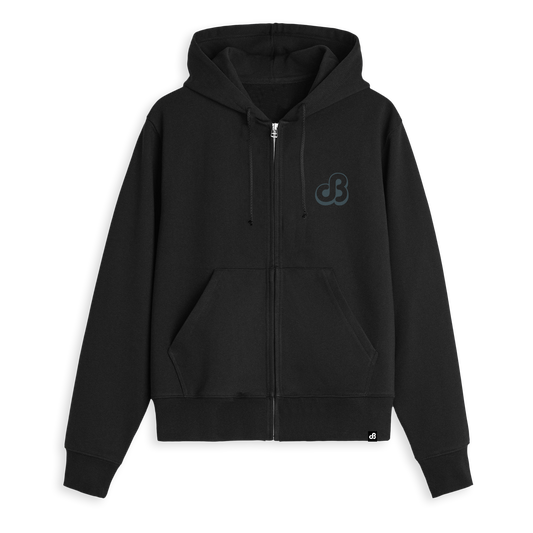 Cloud Dept. Zip Up Hoodie (Black)