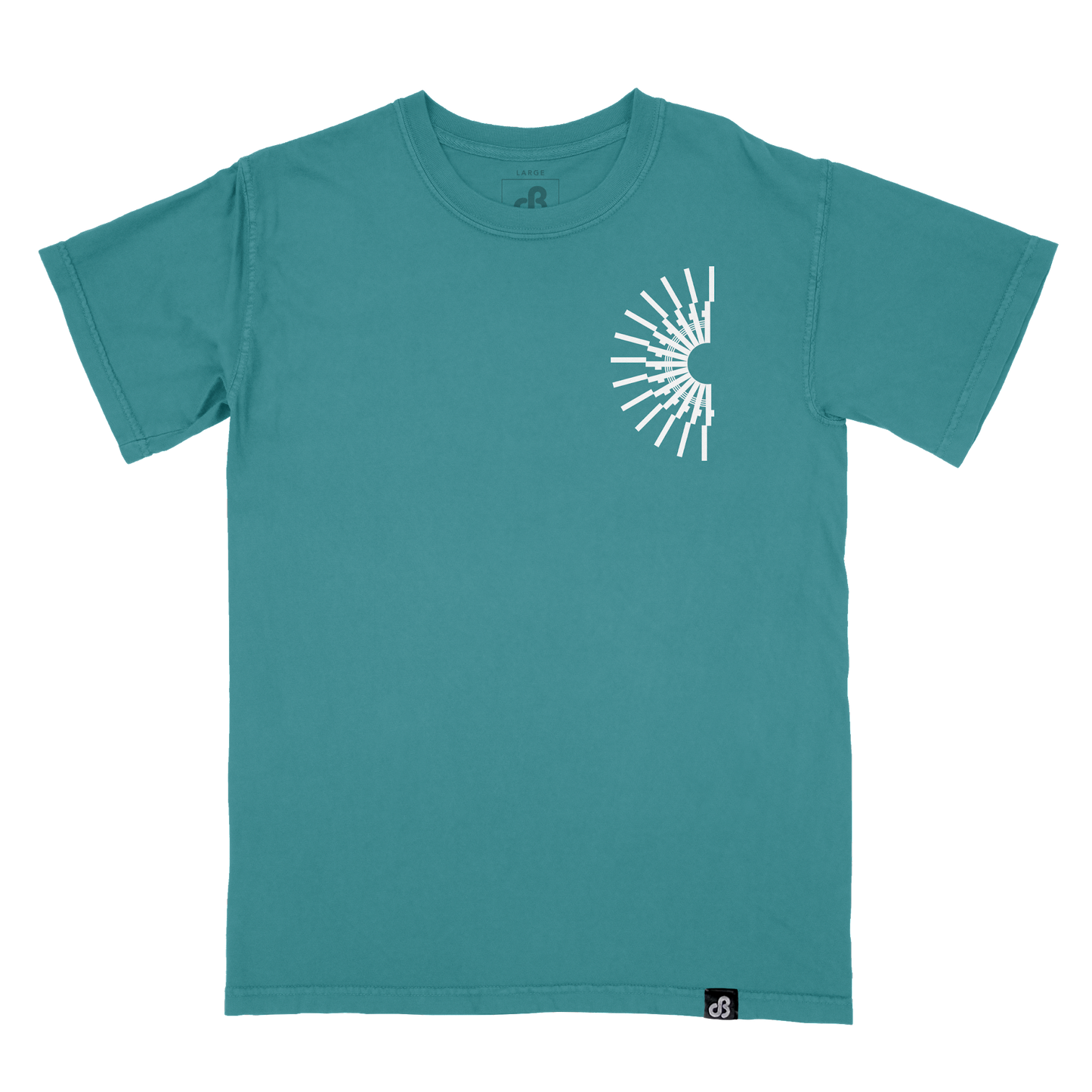 Half Sun Topography SS Tee (Sea Blue) [72-Hour Preorder]