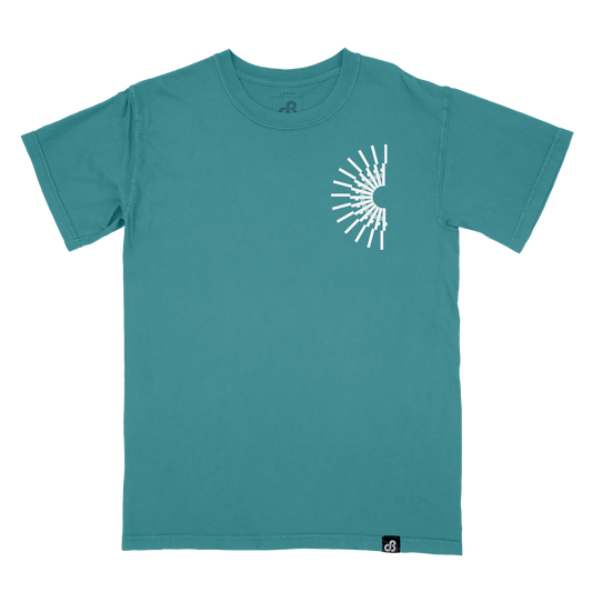 Half Sun Topography SS Tee (Sea Blue) [72-Hour Preorder]