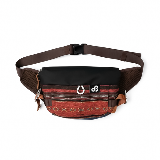 Sedimentary Crossbody Bag (Rust/Brown)