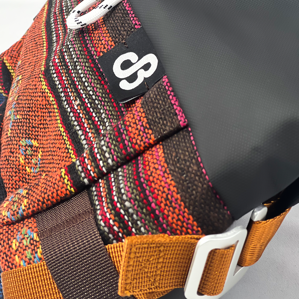 Sedimentary Crossbody Bag (Rust/Brown)